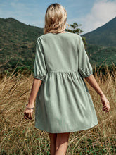 Vestido midi holgado para mujer